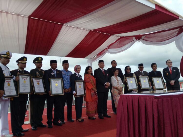Upacara Kemerdekaan RI di Pulau sebatik Masuk Rekor Muri