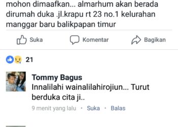 Wakil Gubernur Kaltim Meninggal Dunia