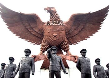 Upacara Peringatan Hari Kesaktian Pancasila Berlangsung di Gedung Serba Guna Bukit Pelangi