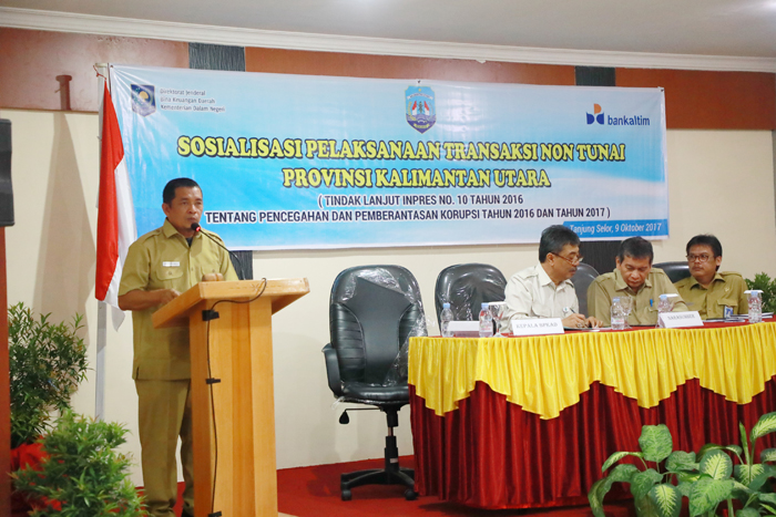 Sosialisasikan Pelaksanaan Transaksi Non-Tunai