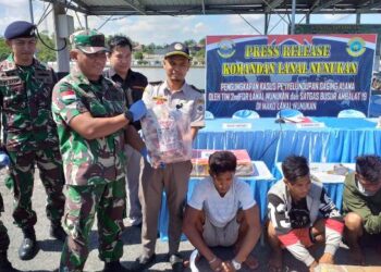 Angkatan Laut Nunukan Gagalkan 2 Ton Daging Alana Ilegal Dari Malaysia