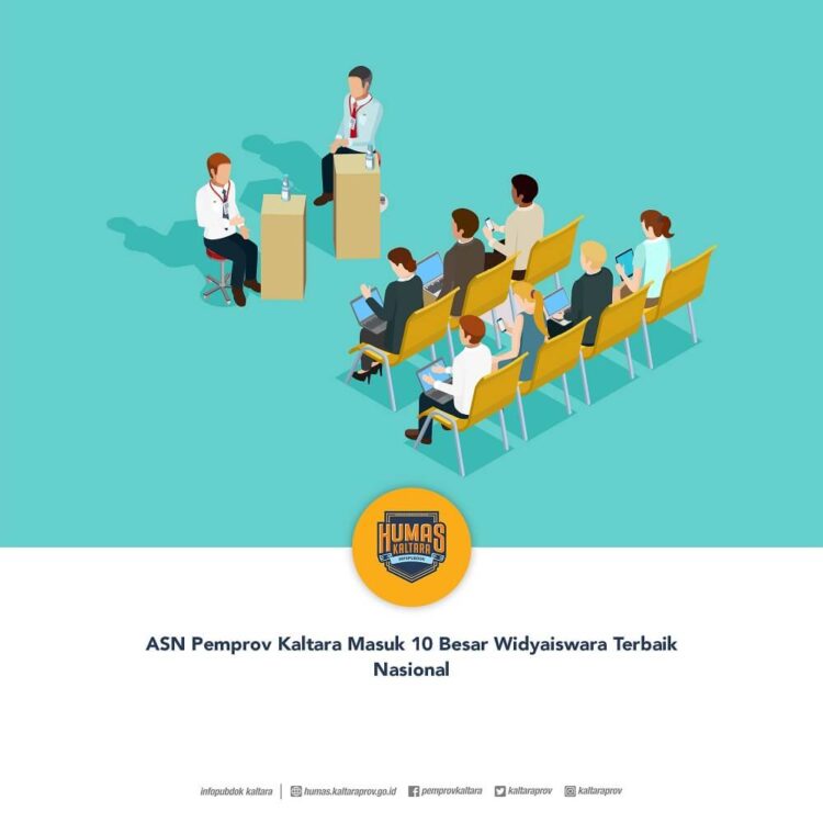 ASN Pemprov Kaltara 10 Besar Widyaiswara Terbaik Nasional