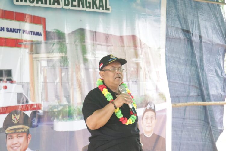 Peletakan Batu Pertama RS Muara Bengkal Dilakukan
