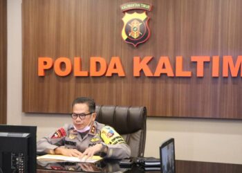 Anggota DPRD Kaltim Gelar Rapat Paripurna VII dengan Video Conference, Diikuti Kapolda Kaltim
