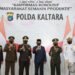 Gubernur Hadiri Upacara HUT ke-74 Bhayangkara , Dipimpin Presiden Secara Virtual