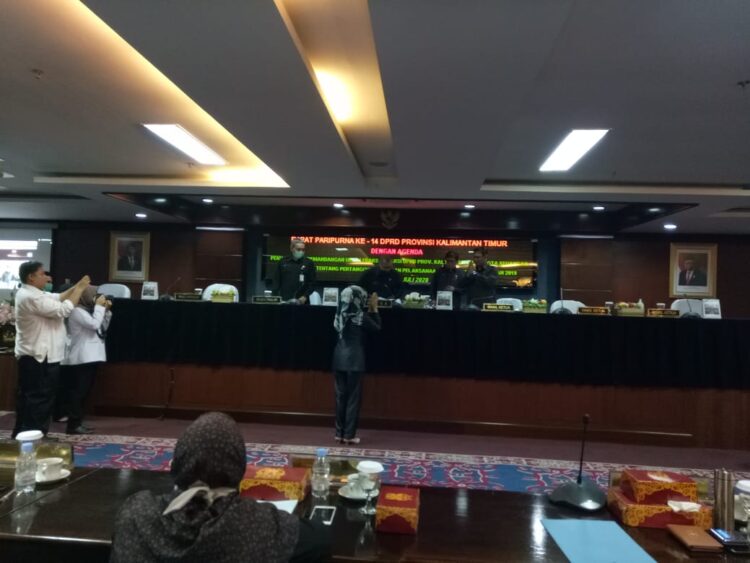 Rapat Paripurna DPRD Kaltim, Tiga Poin Jadi Catatan 8 Fraksi