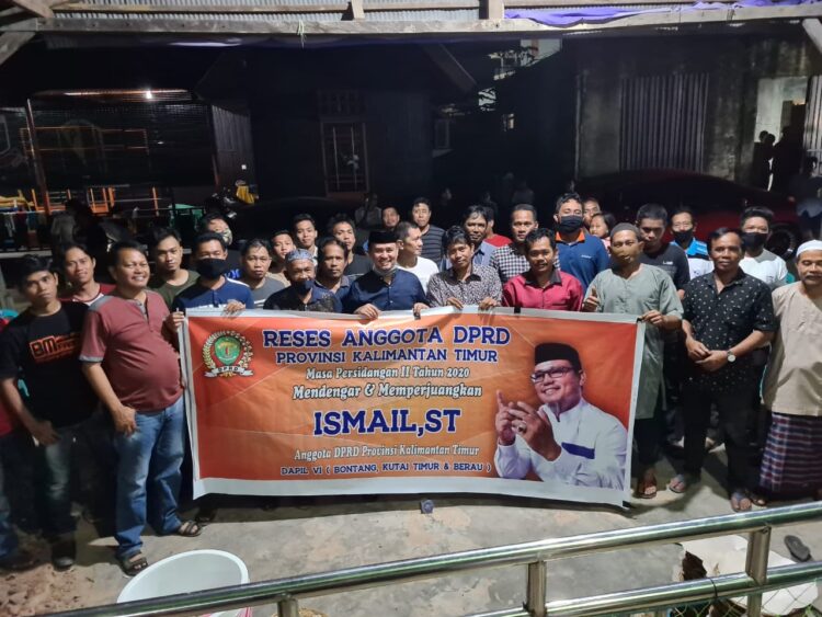 Reses Ismail ST untuk Serap Aspirasi Warga, Ternyata Menuai Dukungan Pilbup Kutim 2020