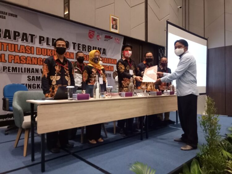 Dari Ribuan Pendukung Bacalon Walikota Samarinda Parawansa-Markus Hanya Belasan yang MS