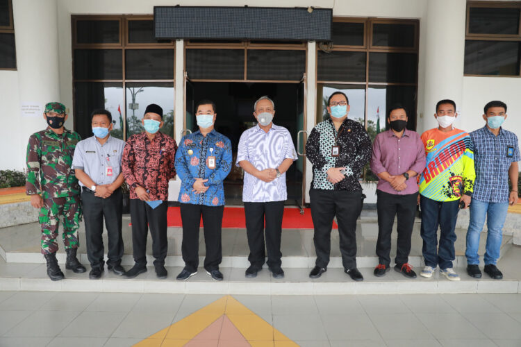 Kunjungan ke Kantor Bupati, Pjs Gubernur Apresiasi Penanganan Covid-19 di Bulungan