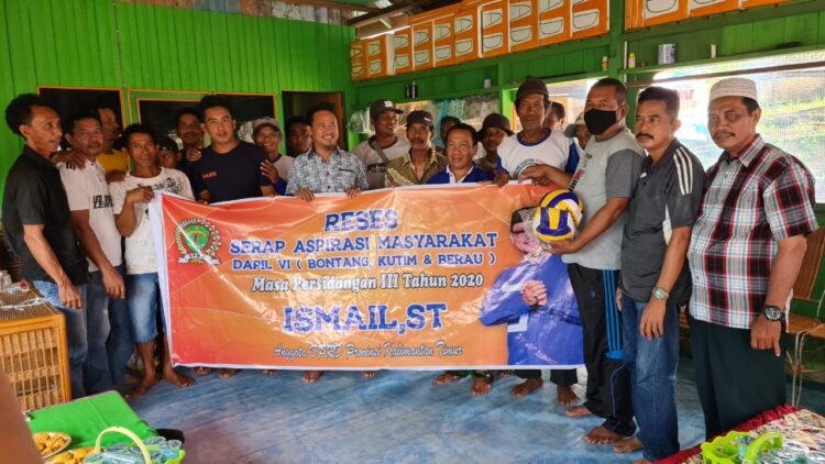 Reses Ismail, ST., Serap Aspirasi Warga Kelompok Nelayan Desa Mantaritip