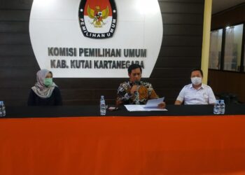 Gelar Press Release, KPU Kukar Sampaikan Hasil Klarifikasi Dugaan Pelanggaran Paslon Tunggal