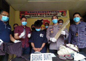 Polsek Medan Helvetia Tangkap Pelaku Pembakar Pria