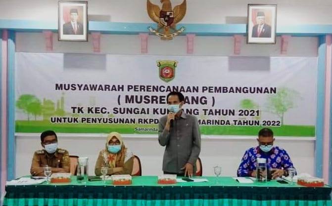 Subandi, Wakil Ketua DPRD Samarinda Hadiri Musrenbang Tingkat Kecamatan Sungai Kunjang