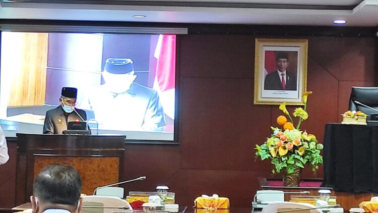 Pemprov Tarik Satu Raperda Dari Tiga Yang Diajukan