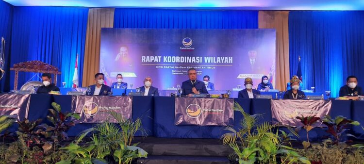 DPW Partai Nasdem Kaltim Gelar Rakorwil, Waketum DPP Nasdem Jelaskan yang Jadi Pembahasan