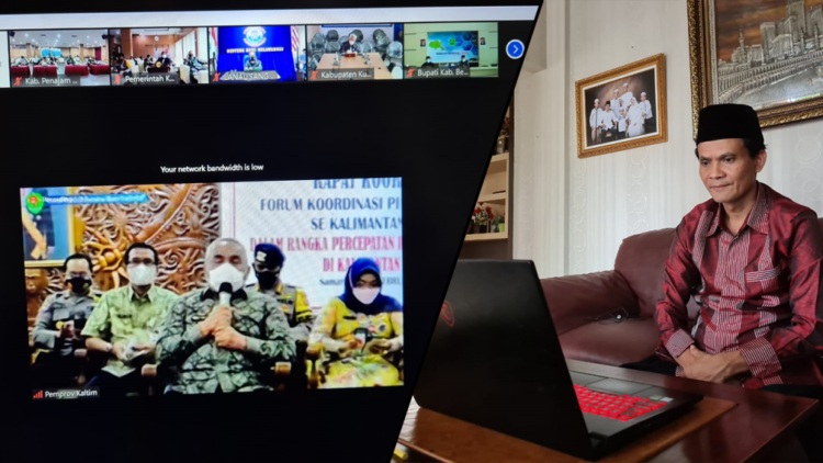 Rapat Forkopimda se-Kalimantan Timur