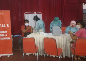 Pemerintah Kota Balikpapan lakukan Vaksinasi Dosis Ke 2 terhadap tenaga Guru