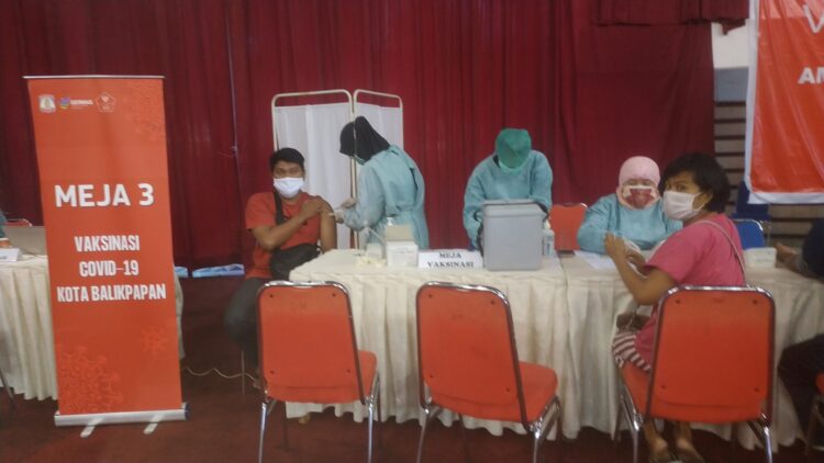 Pemerintah Kota Balikpapan lakukan Vaksinasi Dosis Ke 2 terhadap tenaga Guru