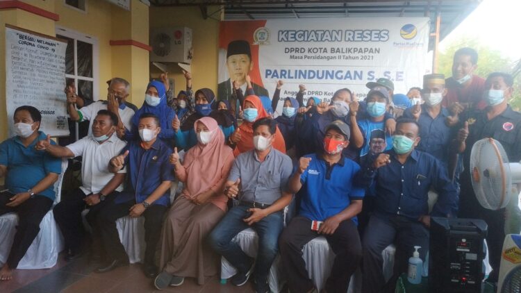 Reses di Kelurahan Sepinggan Baru, Parlindungan Terima Keluhan Infrastruktur
