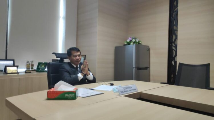 Gubernur Paparkan Keharmonisan Kaltara Pada Webinar PGPI, Kaltara Ini Adalah Rumah Kita