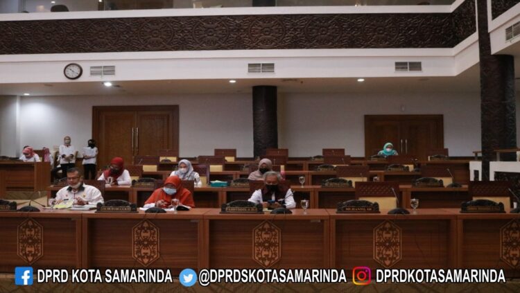 BAPEMPERDA DPRD Samarinda Hadiri Rapat Raperda JUNI 2021