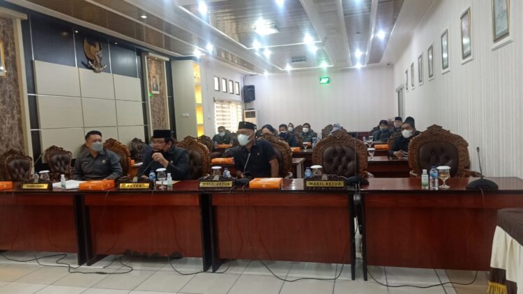 DPRD Balikpapan Gelar Rapat Pembahasan APBD Perubahan 2021