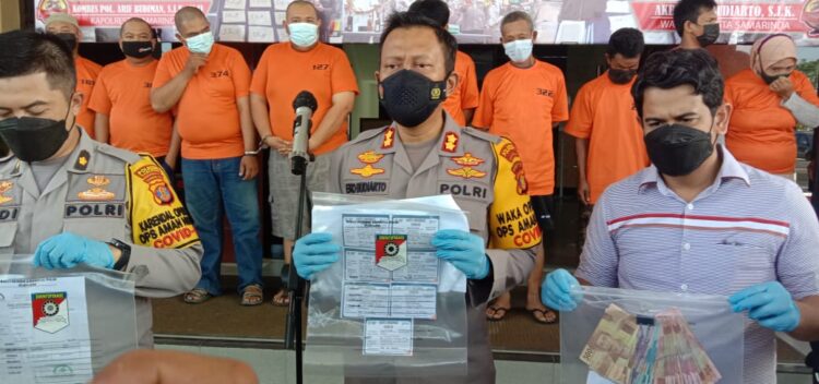 Beredar Hasil Tes PCR dan Vaksinasi Palsu, Polresta Amankan 9 Tersangka