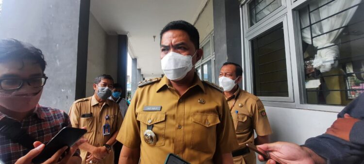 Wali Kota Samarinda Tinjau Persiapan Penyambutan Presiden Republik Indonesia Dan Vaksinasi Massal Di SMPN 22