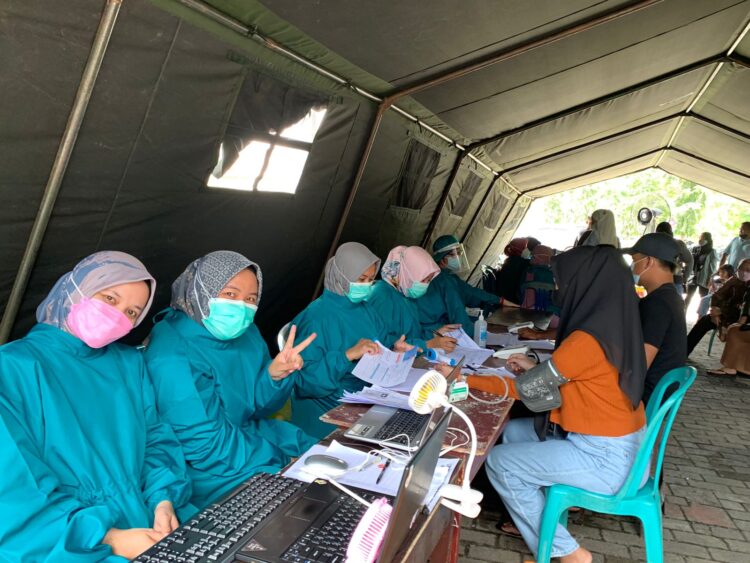 Gelar Vaksin, Pusamania Bangga Antusias warga Samarinda Sangat Besar