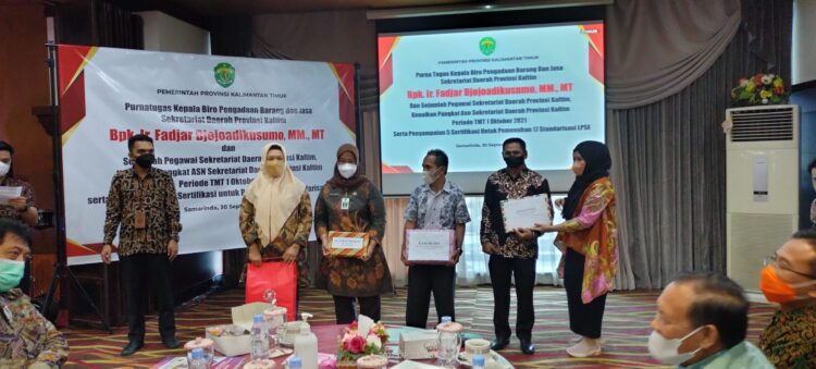 Tradisi Baru Seremoni Pelepasan Purna Tugas di Gubernuran Kaltim