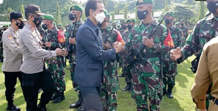 Subandi apresiasi 450 satgas pamtas RI-PNG Yonif 611