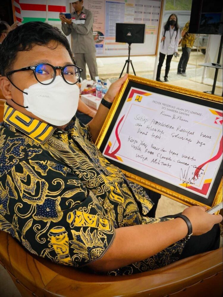 Irwan DPR: Jalan Ruas Tanah Datar Laik Digunakan Tahun 2023.