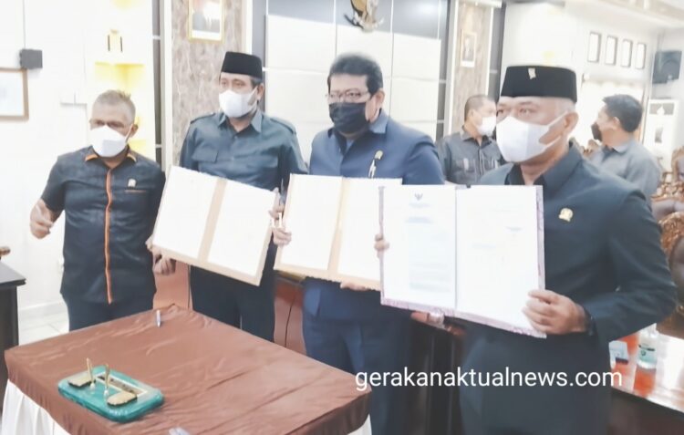 APBD Perubahan 2021 Hasil Evaluasi Gubernur Di Sahkan