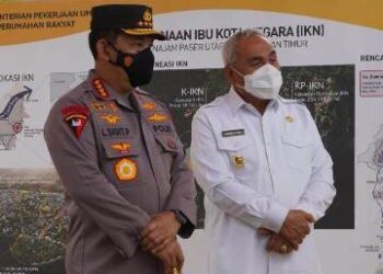 Tinjau Lokasi IKN, Kapolri Ingin Pastikan Proses Pembangunan Berjalan Lancar – Infobenua.id