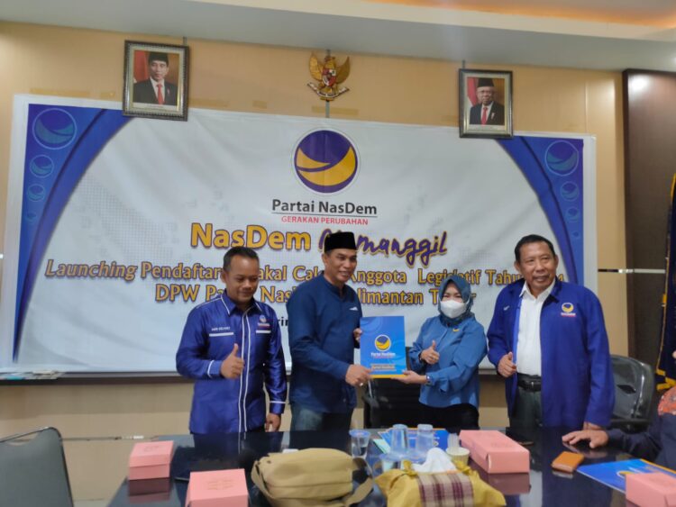 Menghadapi Pemilu 2024, Nasdem Kaltim Launching Pendaftaran Baleg Terbuka untuk Umum