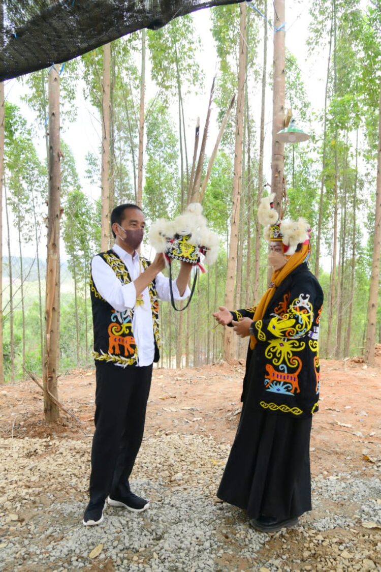 Dari Titik Nol Kilometer, Presiden Menuju Tempat Bermalam di IKN