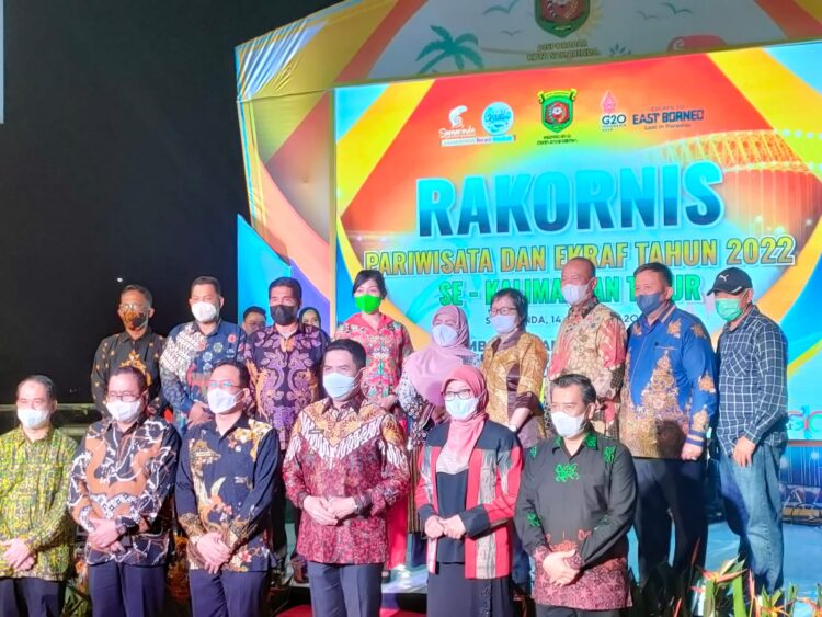 Disporapar Lakukan Rakornis Pariwisata dan Ekraf, Samarinda Akan Hasilkan Produk Khas.