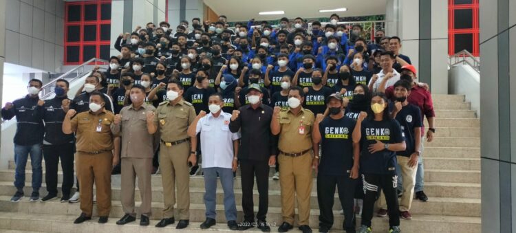 Pelepasan Peserta Piala Soeratin, Andi Harun Minta Para Atlet untuk Opimis Juara