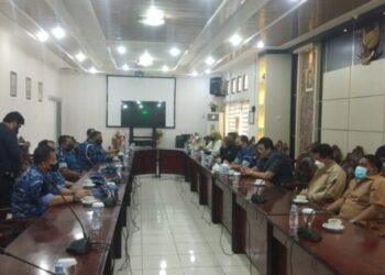 Danlanud Dhomber Balikpapan Dedy Susanto Pamitan, Kepada Anggota DPRD Balikpapan