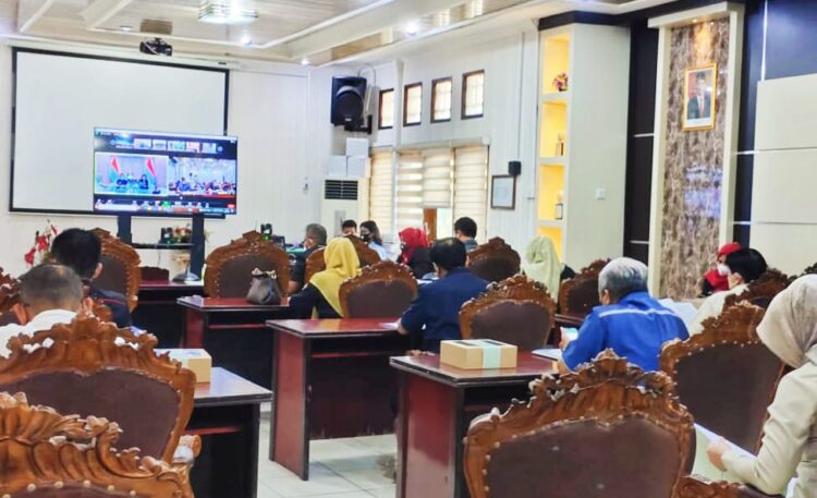 DPRD Balikpapan Gelar Rapat Paripurna Penyampaian LKPJ Walikota 2021